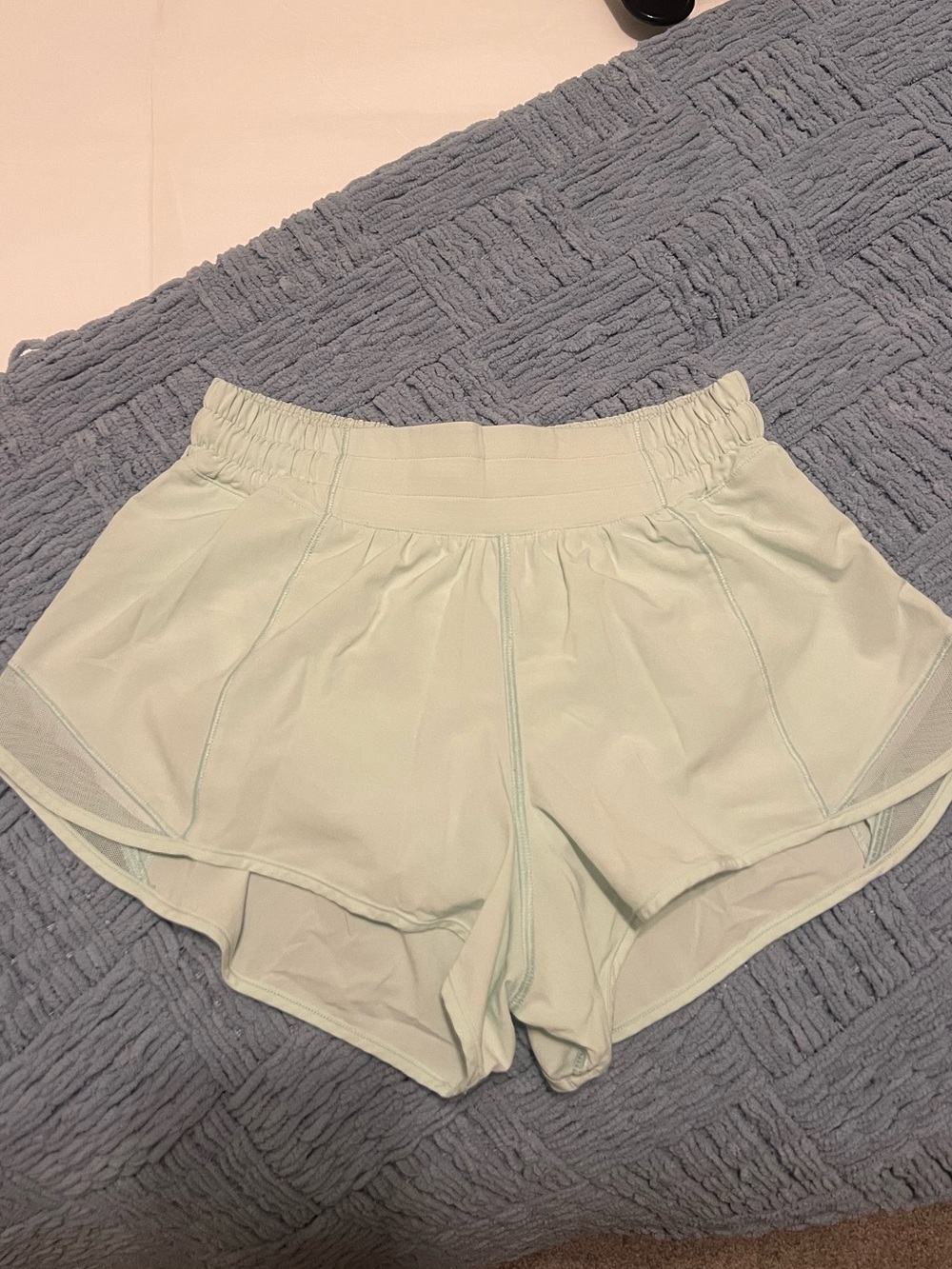lululemon athletica Mint Green Lightweight Running Shorts